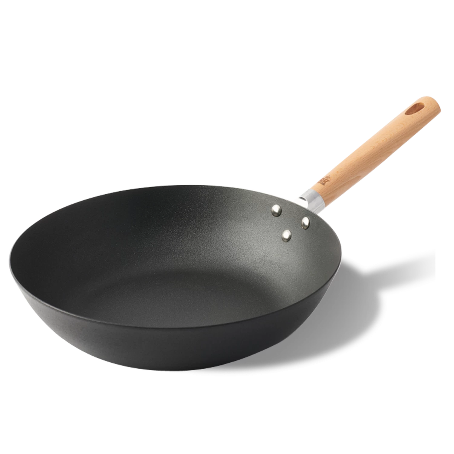 BK Wokpan Force - Carbon Steel - ø 30 Cm - Zonder Anti-aanbaklaag 3 BK Wokpan Force - Carbon Steel - ø 30 Cm - Zonder Anti-aanbaklaag