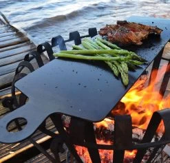 Fernus & Friends Fireplate - Bakplaat Voor Op Vuur -Westmark Winkel fireplate water