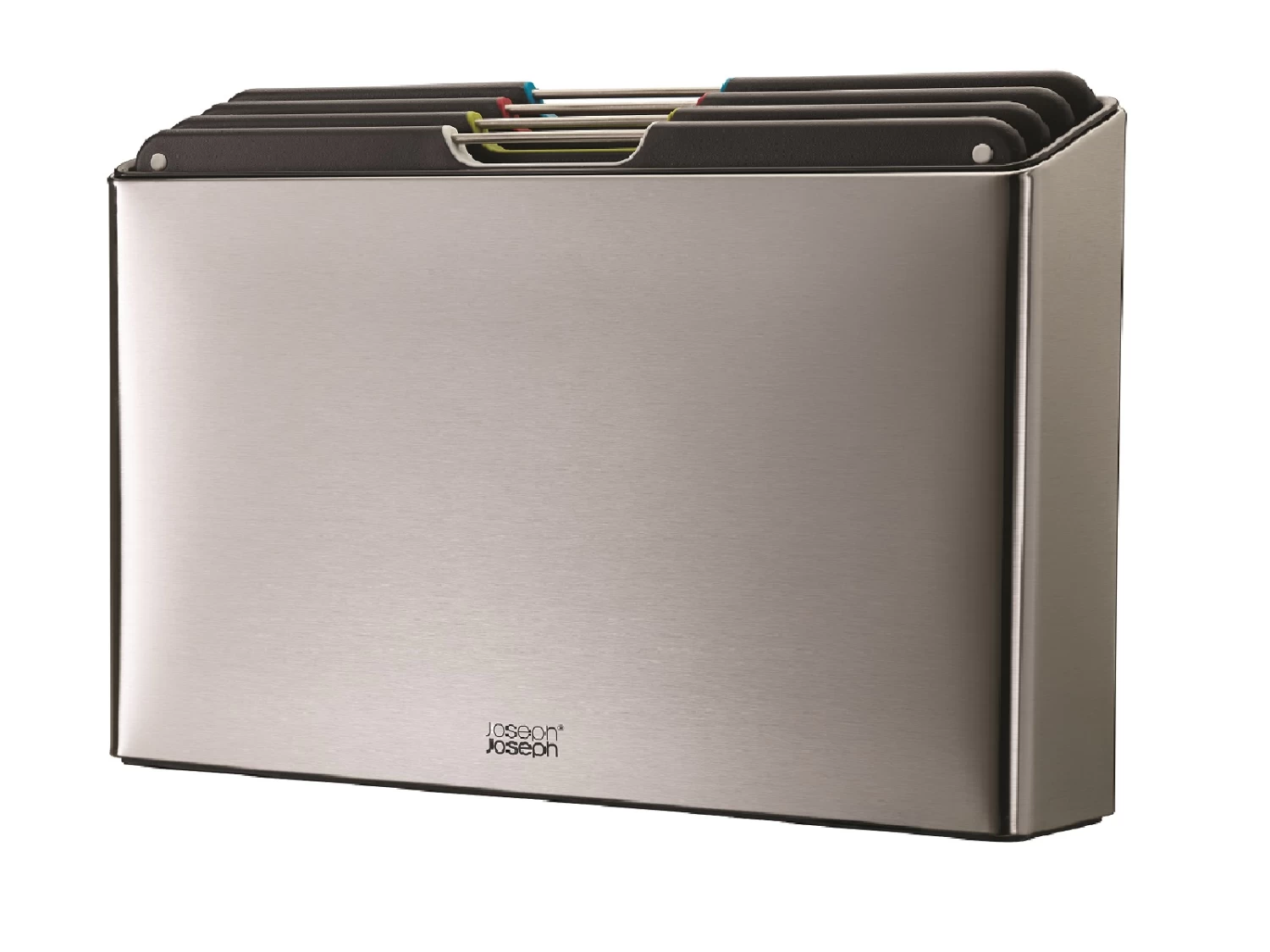 Joseph Joseph 4-delige Snijplankenset Met Houder - Folio - Groot - RVS 3 Joseph Joseph 4-delige Snijplankenset Met Houder - Folio - Groot - RVS