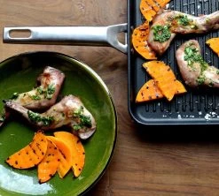 Valira Grillpan Aire Met Handgrepen - 23 X 23 Cm - Standaard Anti-aanbaklaag -Westmark Winkel grillpansfeerfoto3 1