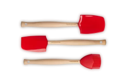Le Creuset Spatelset - 3 Stuks - Premium - Kersenrood 6 Le Creuset Spatelset - 3 Stuks - Premium - Kersenrood -Westmark Winkel image