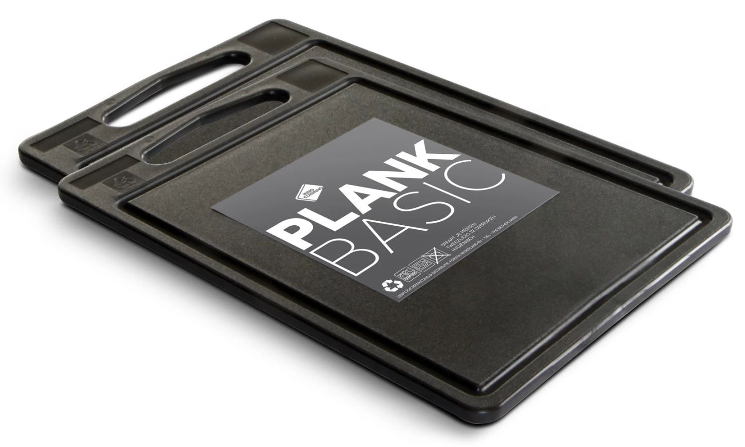 Inno Cuisinno Snijplanken Basic - 35 X 25 Cm - Zwart - 2 Stuks 3 Inno Cuisinno Snijplanken Basic - 35 X 25 Cm - Zwart - 2 Stuks