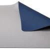 Jay Hill Placemat - Vegan Leer - Grijs / Blauw - Dubbelzijdig - 46 X 33 Cm -Westmark Winkel jay hill placemat blauw lichtgrijs 33 46