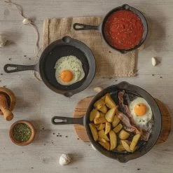 Blackwell Koekenpan - Gietijzer - ø 25 Cm - Zonder Anti-aanbaklaag -Westmark Winkel jh gietijzer 002 2 2