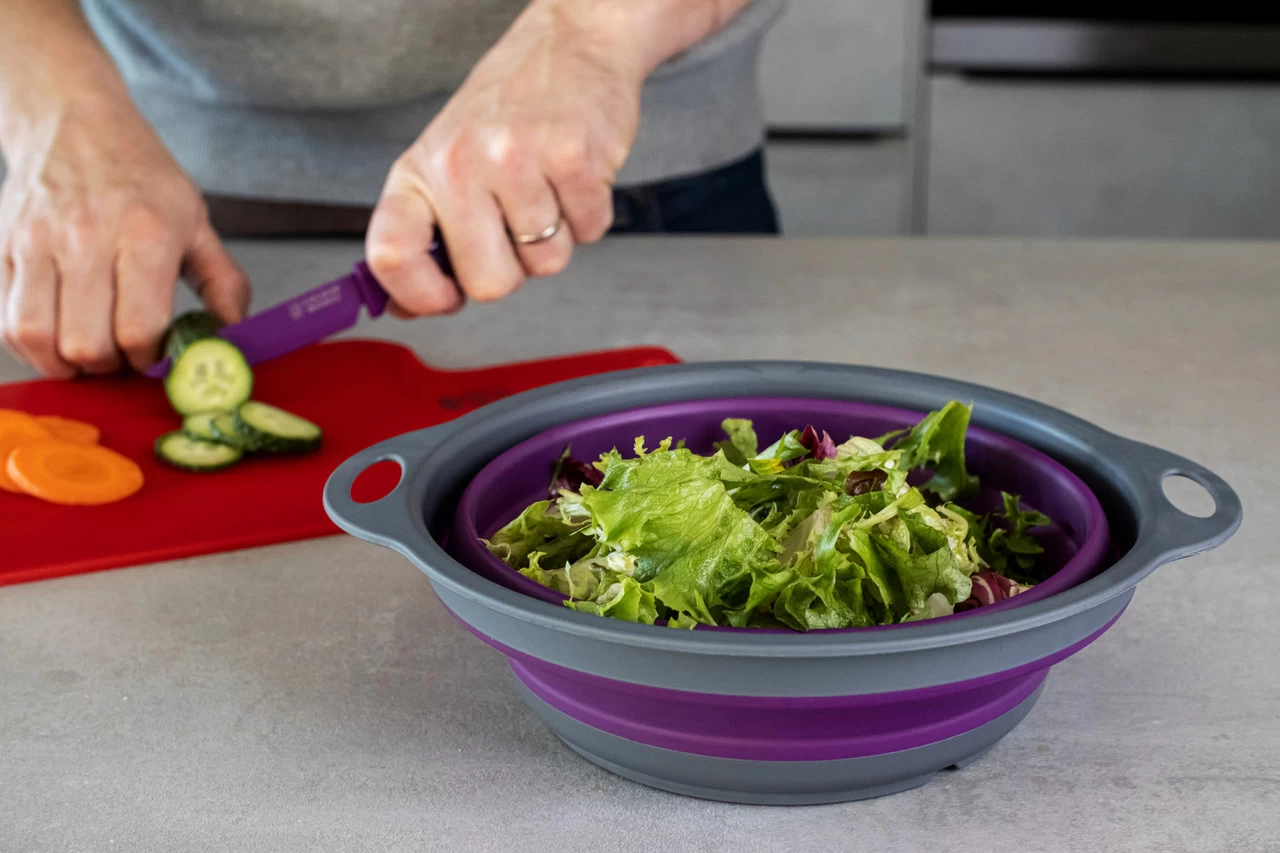 Colourworks Vergiet Paars - ø 24 Cm 6 Colourworks Vergiet Paars - ø 24 Cm - Afbeelding 4