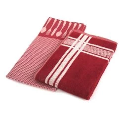 KOOK Keukenhanddoek Rood 50 X 50 Cm -Westmark Winkel kook theedoek rood