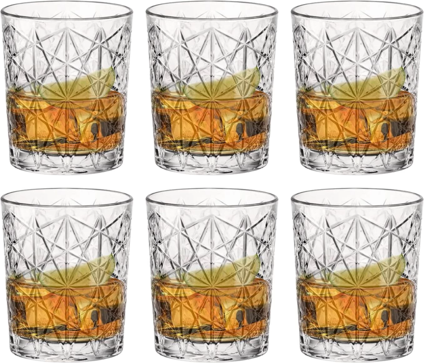 Bormioli Rocco Whiskey Glazen Lounge - 390 Ml - 6 Stuks 3 Bormioli Rocco Whiskey Glazen Lounge - 390 Ml - 6 Stuks