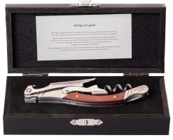 Jay Hill Kurkentrekker / Kelnersmes Laguiole - Rozenhout -Westmark Winkel kurkentrekker 1