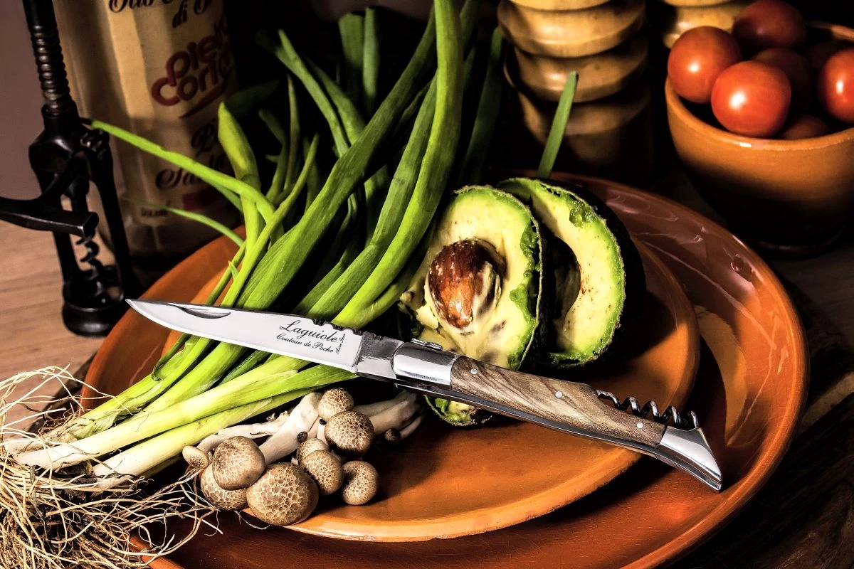 Laguiole Style De Vie Zakmes Met Kurkentrekker - Olijfhout 6 Laguiole Style De Vie Zakmes Met Kurkentrekker - Olijfhout - Afbeelding 4