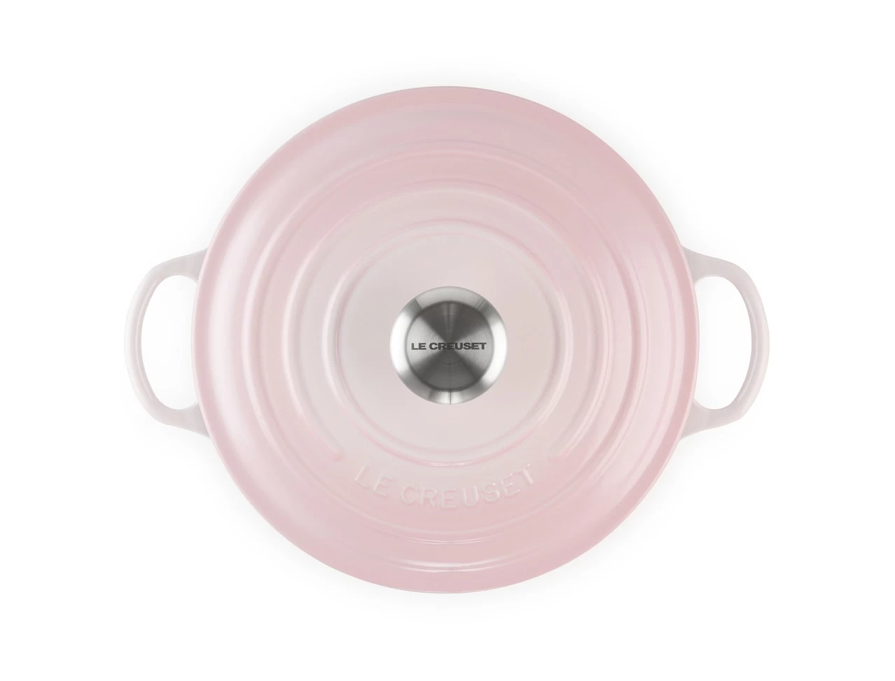 Le Creuset Braadpan Signature - Marmite - Shell Pink - ø 24 Cm / 3.1 Liter 5 Le Creuset Braadpan Signature - Marmite - Shell Pink - ø 24 Cm / 3.1 Liter - Afbeelding 3
