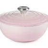Le Creuset Braadpan Signature - Marmite - Shell Pink - ø 24 Cm / 3.1 Liter 1 Le Creuset Braadpan Signature - Marmite - Shell Pink - ø 24 Cm / 3.1 Liter -Westmark Winkel le creuset braadpan marmite shell pink 24cm 1