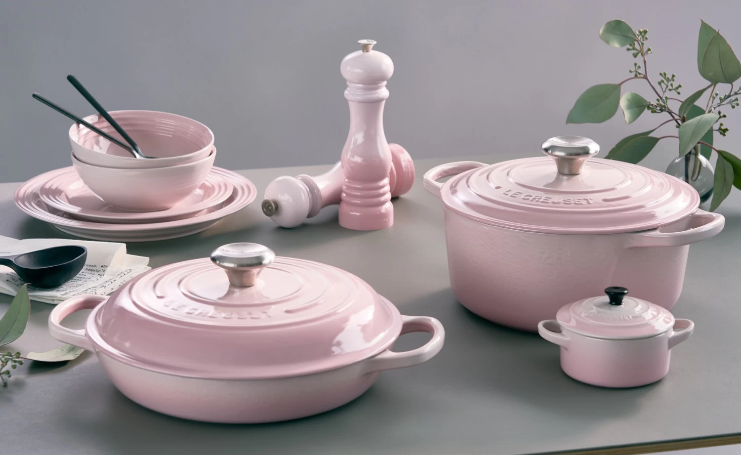 Le Creuset Zoutmolen - Shell Pink - 21 Cm 4 Le Creuset Zoutmolen - Shell Pink - 21 Cm - Afbeelding 2