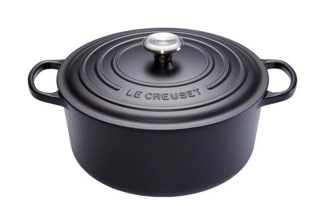 Le Creuset Braadpan Signature - Mat Zwart - ø 24 Cm / 4.2 Liter 3 Le Creuset Braadpan Signature - Mat Zwart - ø 24 Cm / 4.2 Liter