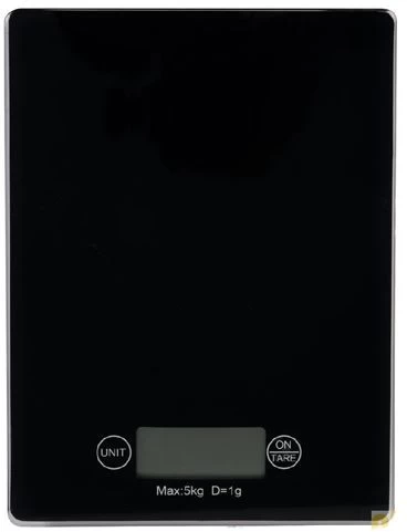 Keukenweegschaal - Zwart - Weegt Tot 5 Kg 3 Keukenweegschaal - Zwart - Weegt Tot 5 Kg