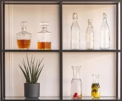 Sareva Beugelfles / Weckfles - Rond - 1 Liter 8 Sareva Beugelfles / Weckfles - Rond - 1 Liter -Westmark Winkel opbergglas stellingkast 2 3