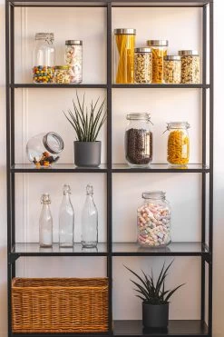 Sareva Voorraadpot - Glas / RVS Deksel - ø 9 Cm / 600 Ml -Westmark Winkel opbergglas stellingkast 5 3