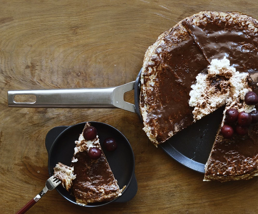 Valira Pannenkoekenpan Aire - ø 28 Cm - Standaard Anti-aanbaklaag 4 Valira Pannenkoekenpan Aire - ø 28 Cm - Standaard Anti-aanbaklaag - Afbeelding 2