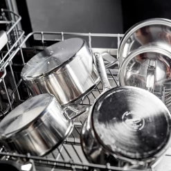 Demeyere 3 Delige Pannenset / Kookpannenset (ø 18 / 20 / 24 Cm) + Deksels Intense 5 - RVS -Westmark Winkel pdp masonry content demeyere stainless steel dishwashersafe 750x750