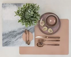 Jay Hill Placemats - Vegan Leer - Grijs / Roze - Dubbelzijdig - 46 X 33 Cm - 6 Stuks 10 Jay Hill Placemats - Vegan Leer - Grijs / Roze - Dubbelzijdig - 46 X 33 Cm - 6 Stuks -Westmark Winkel placemat 19 1