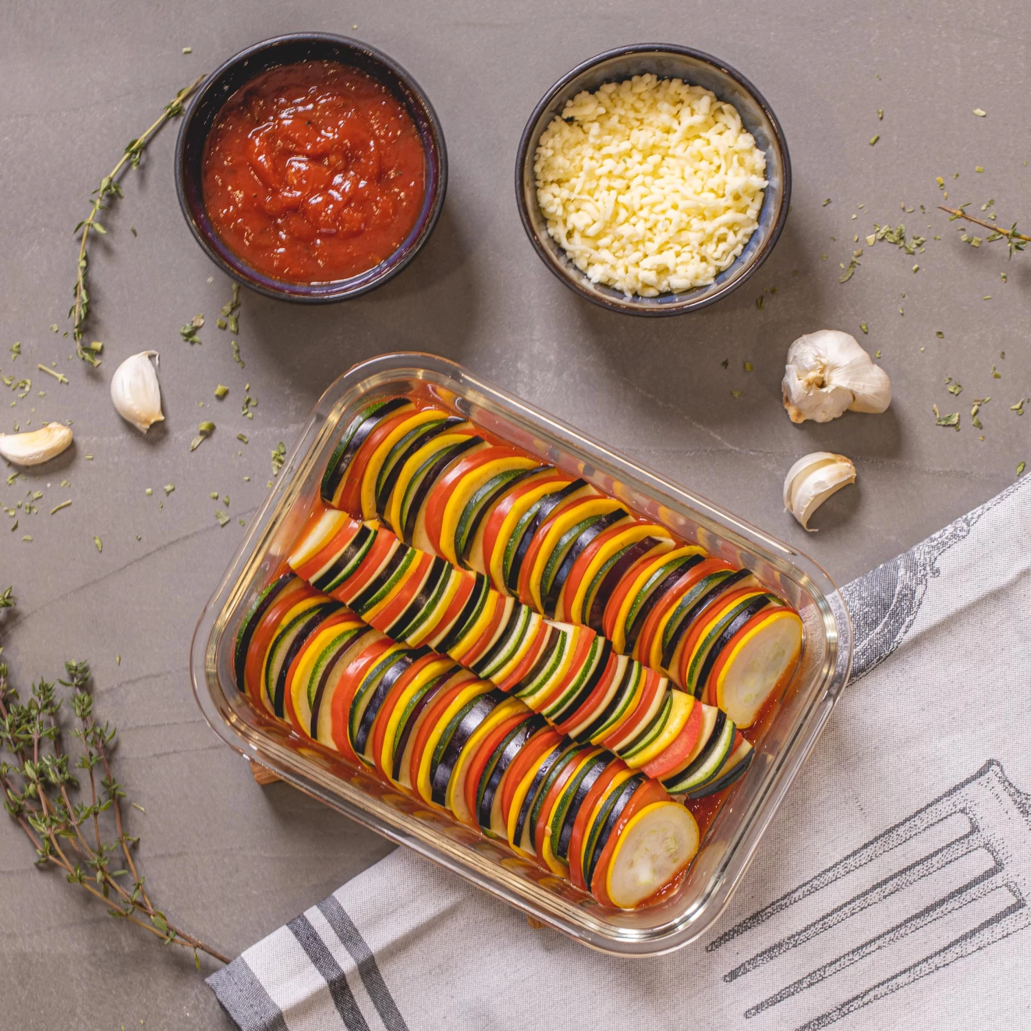 Sareva Glazen Vershoudbakje Cook & Fresh - Rechthoek - 4-delig 5 Sareva Glazen Vershoudbakje Cook & Fresh - Rechthoek - 4-delig - Afbeelding 3