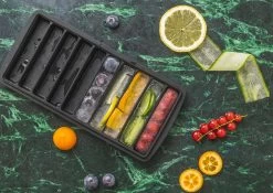 Sareva IJsblokjesvorm - 10 Ijsstaafjes - Siliconen - Easy Release - Herbruikbaar -Westmark Winkel product 9 7