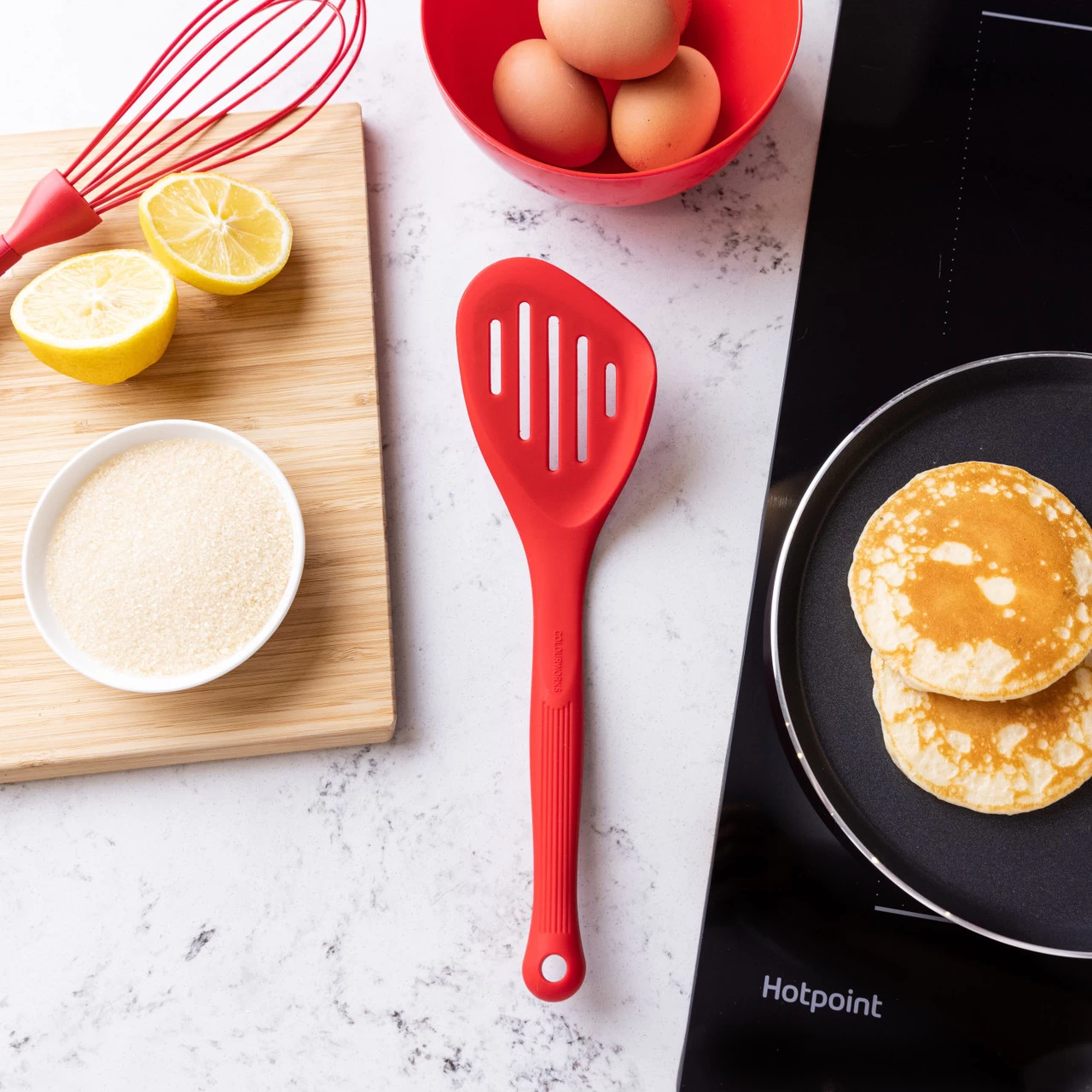 Colourworks Spatel Rood - 28 Cm 5 Colourworks Spatel Rood - 28 Cm - Afbeelding 3