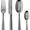 Sambonet Bestekset Flat - Zwart - 24 Delig / 6 Personen -Westmark Winkel sambonet bestekset flat zwart