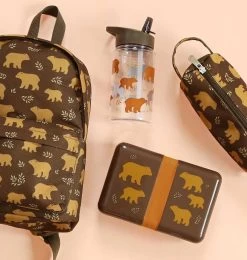 A Little Lovely Company Drinkfles / Waterfles - Beren -Westmark Winkel sbbebr48 lr 6 lunch box bears 1