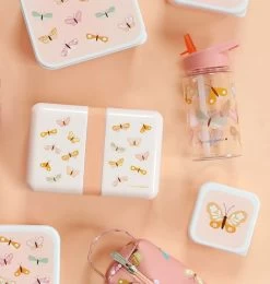 A Little Lovely Company Lunchbox - Vlinders -Westmark Winkel sbbupi47 lr 3 lunch box butterflies