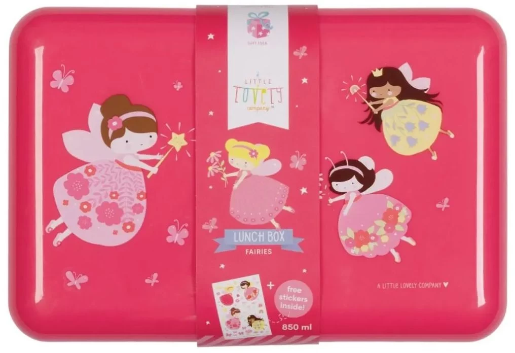 A Little Lovely Company Lunchbox - Fee 7 A Little Lovely Company Lunchbox - Fee - Afbeelding 5