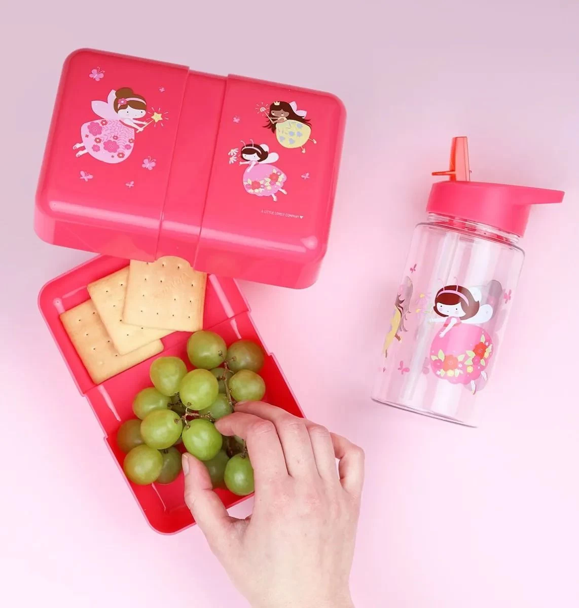A Little Lovely Company Lunchbox - Fee 4 A Little Lovely Company Lunchbox - Fee - Afbeelding 2