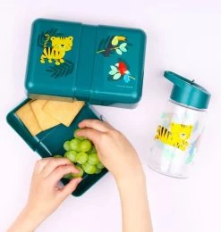 A Little Lovely Company Drinkfles / Waterfles - Jungle Tijger -Westmark Winkel sbjtgr14 lr 7 lunch box jungle tiger 1