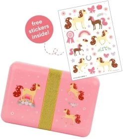 A Little Lovely Company Lunchbox - Paard 9 A Little Lovely Company Lunchbox - Paard -Westmark Winkel sblhpi11 lr 3 lunch box horse 2