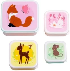 A Little Lovely Company Lunchset - Bosvriendjes 14 A Little Lovely Company Lunchset - Bosvriendjes -Westmark Winkel sbsefo27 lr 1 lunch and snack box set forest friends