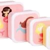 A Little Lovely Company Lunchset - Zeemeermin -Westmark Winkel sbseme40 lr 2 lunch snack box set mermaids