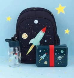 A Little Lovely Company Drinkfles / Waterfles - Ruimte -Westmark Winkel sbspbu13 lr 2 lunch box space 1