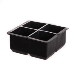 Sareva IJsblokjesvorm - 4 Grote Ijsblokjes - Siliconen - Easy Release - Herbruikbaar -Westmark Winkel sereva ijsblokken manen 4stuks 1