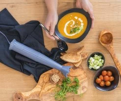 Alessi Staafmixer Plissé - 2 Standen - Grijs - Michele De Lucchi - MDL10 G 8 Alessi Staafmixer Plissé - 2 Standen - Grijs - Michele De Lucchi - MDL10 G -Westmark Winkel staafmixer 3