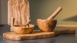 Jay Hill Vijzel Tunea - Olijfhout - ø 12 Cm -Westmark Winkel tunea 3 1 1