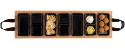 Bowls & Dishes Serveerplank / Tapasplank Streetfood 7-vaks Zwart - XXL 8 Bowls & Dishes Serveerplank / Tapasplank Streetfood 7-vaks Zwart - XXL -Westmark Winkel vbb1869.zw 2 1