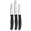 Victorinox Schilmessenset Zwart - 3-Delig -Westmark Winkel victorinox victorinox swissclassic schilmessenset