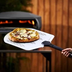 Witt Pizzaschep - Geperforeerd - Afneembare Handgreep - ø 30 Cm -Westmark Winkel wp accessory peel perforated alu 14in lifestyle 00101