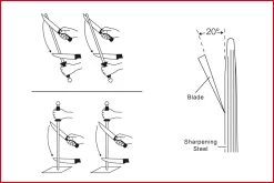 Wusthof Aanzetstaal Met Diamantlaag 23 Cm -Westmark Winkel wusthof aanzet uitleg 1